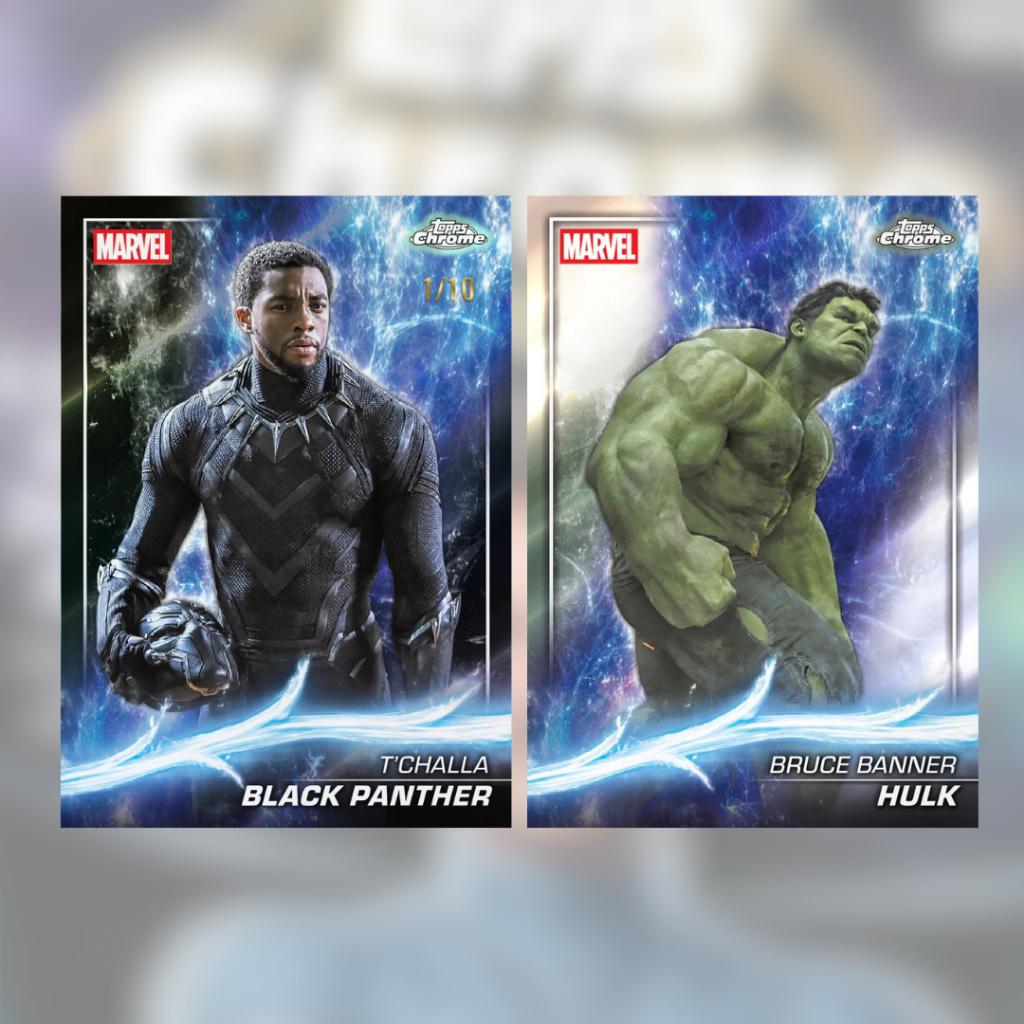 [ ยกกล่อง พร้อมส่ง! ] การ์ดสะสม 2025 Topps Marvel Studios Chrome - Value Box (p3) (205g)