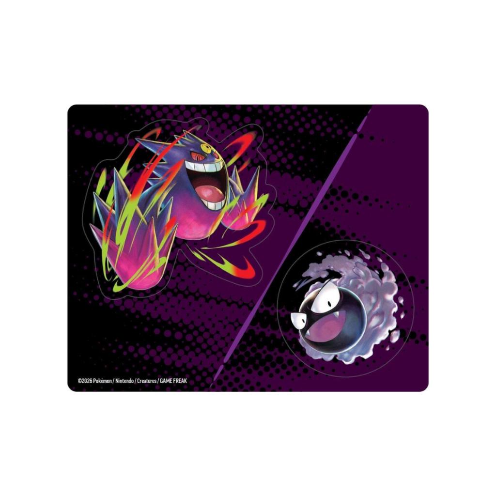 [ แยกแพ็ค ] Pokémon TCG: Mega Evolution—Ascended Heroes Tech Sticker Collection พร้อมส่ง!! (p3) (230g)