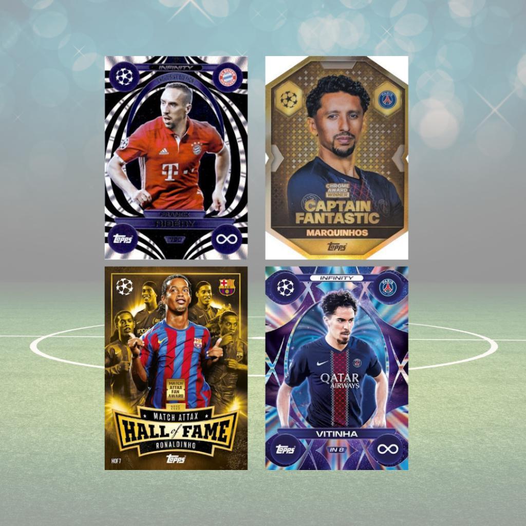 พร้อมส่ง!! แยกซอง การ์ดสะสมฟุตบอล Topps UCC Match Attax 2025/26 (p4)