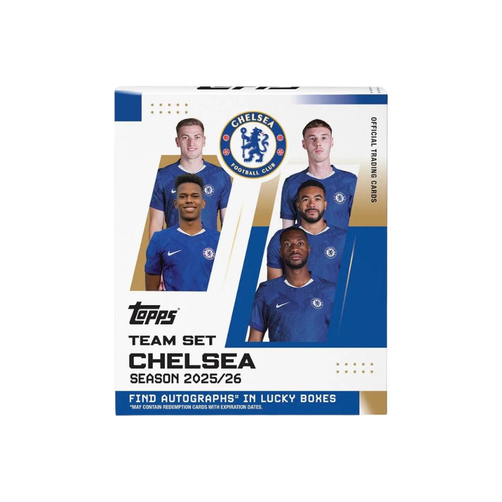 [ ยกกล่อง ]  การ์ดฟุตบอล Topps Chelsea 2025-26 Team Set (p3) (200g)