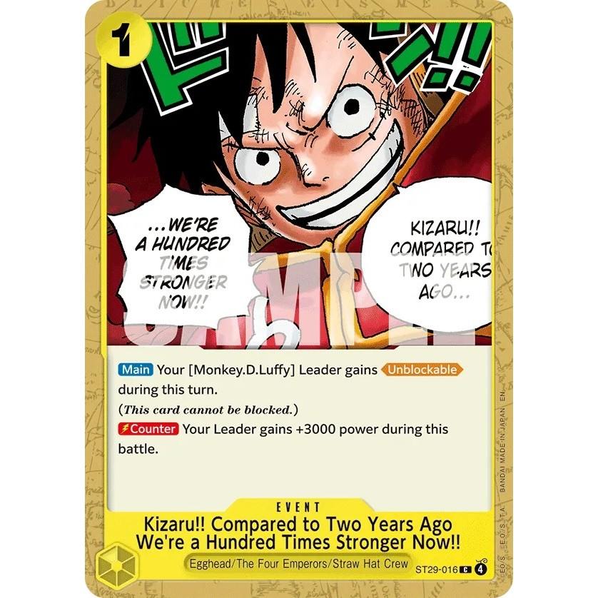 [ ยกกล่อง ] พร้อมส่ง!! ONE PIECE CARD GAME STARTER DECK -Egghead- [ST-29] Ver.English (p3) (280g)