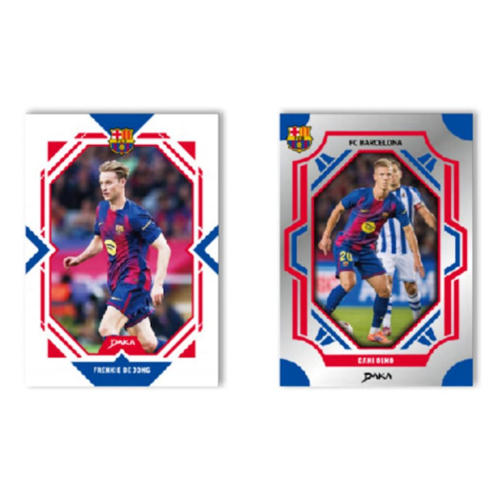 [ ยกกล่อง ] 2025-26  DAKA Top Audience Series 2 Barcelona Team Set การ์ดสะสมกิฬา พร้อมส่ง!! (p3) (160g)