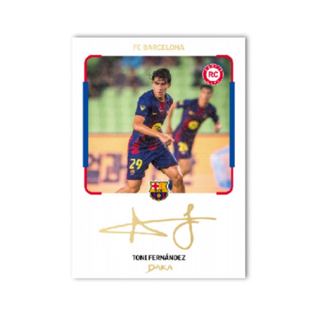 [ ยกกล่อง ] 2025-26  DAKA Top Audience Series 2 Barcelona Team Set การ์ดสะสมกิฬา พร้อมส่ง!! (p3) (160g)