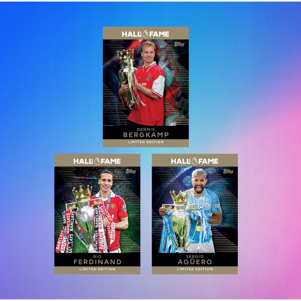 พร้อมส่ง!! การ์ดสะสมฟุตบอล Topps Premier League 2026 Super Tin - Hall of Fame Series #1 #2 #3 ใหม่ล่าสุด! (p4) ( 420 กรัม )