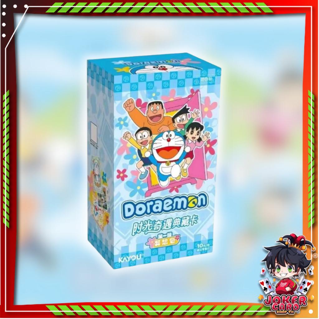 [ ยกกล่อง ] การ์ดสะสม โดราเอมอน 2025 : Kayou Doraemon Peripheral Time Adventure Series (p4)