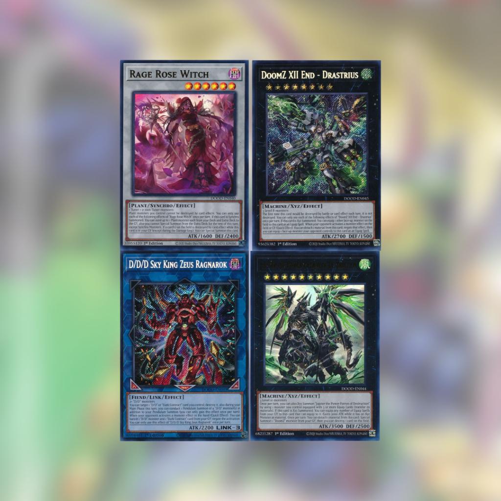 [ ยกกล่อง ] พร้อมส่ง!! การ์ดเกมยูกิโอ! Yu-Gi-Oh!  DOOM OF DIMENSIONS [DOOD]  (p3)(450g)