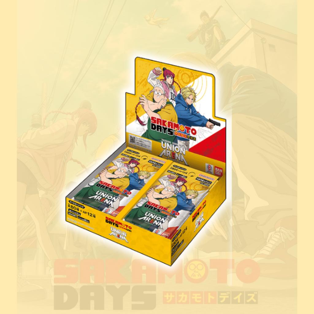 [ แยกซอง ] การ์ดเกม UNION ARENA BOOSTER PACK : SAKAMOTO DAYS [UA43BT] พร้อมส่ง (p0)