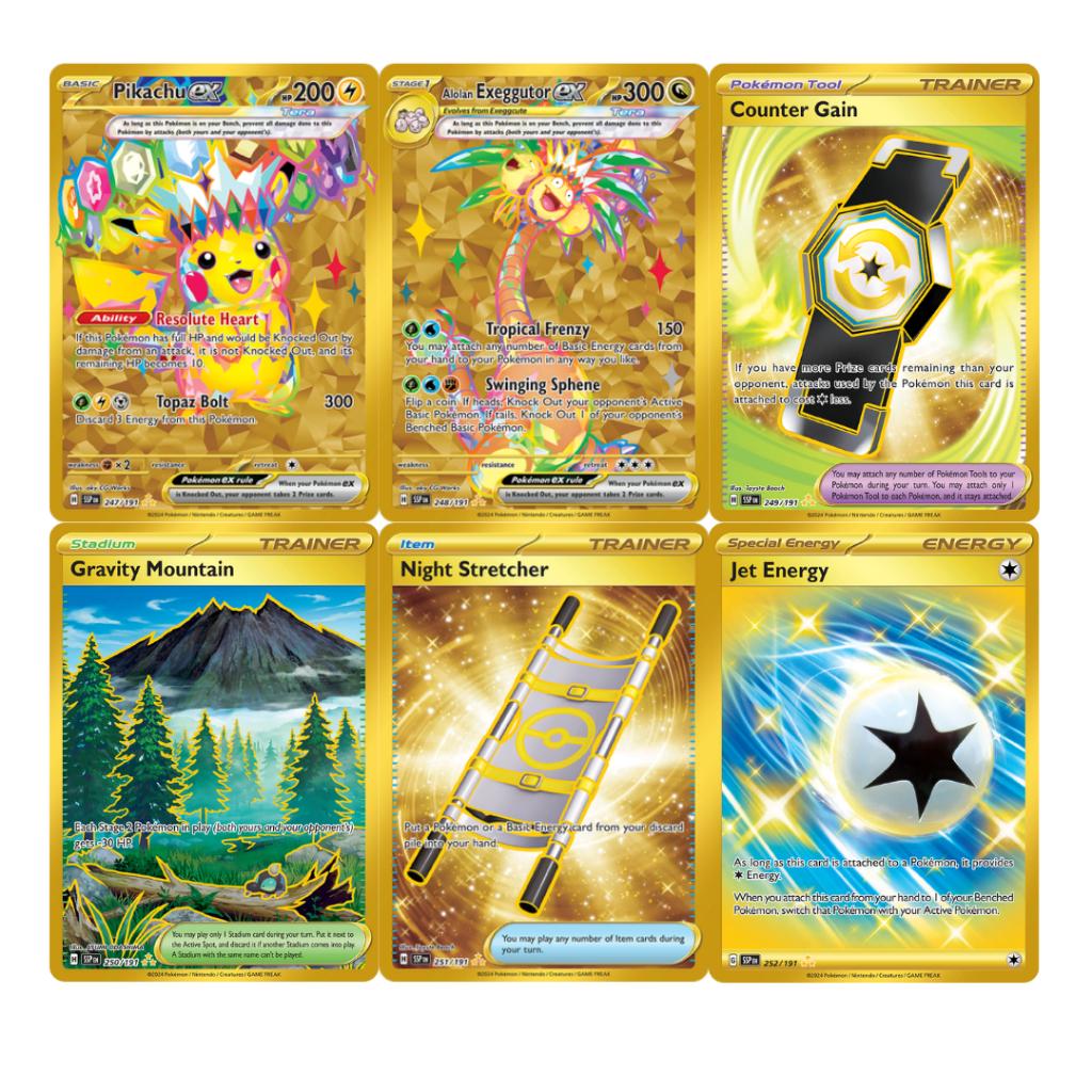 [ Pack ] พร้อมส่ง! การ์ดเกม Pokémon TCG Scarlet & Violet-Surging Sparks Booster pack Ver.Eng (p3) (40g)