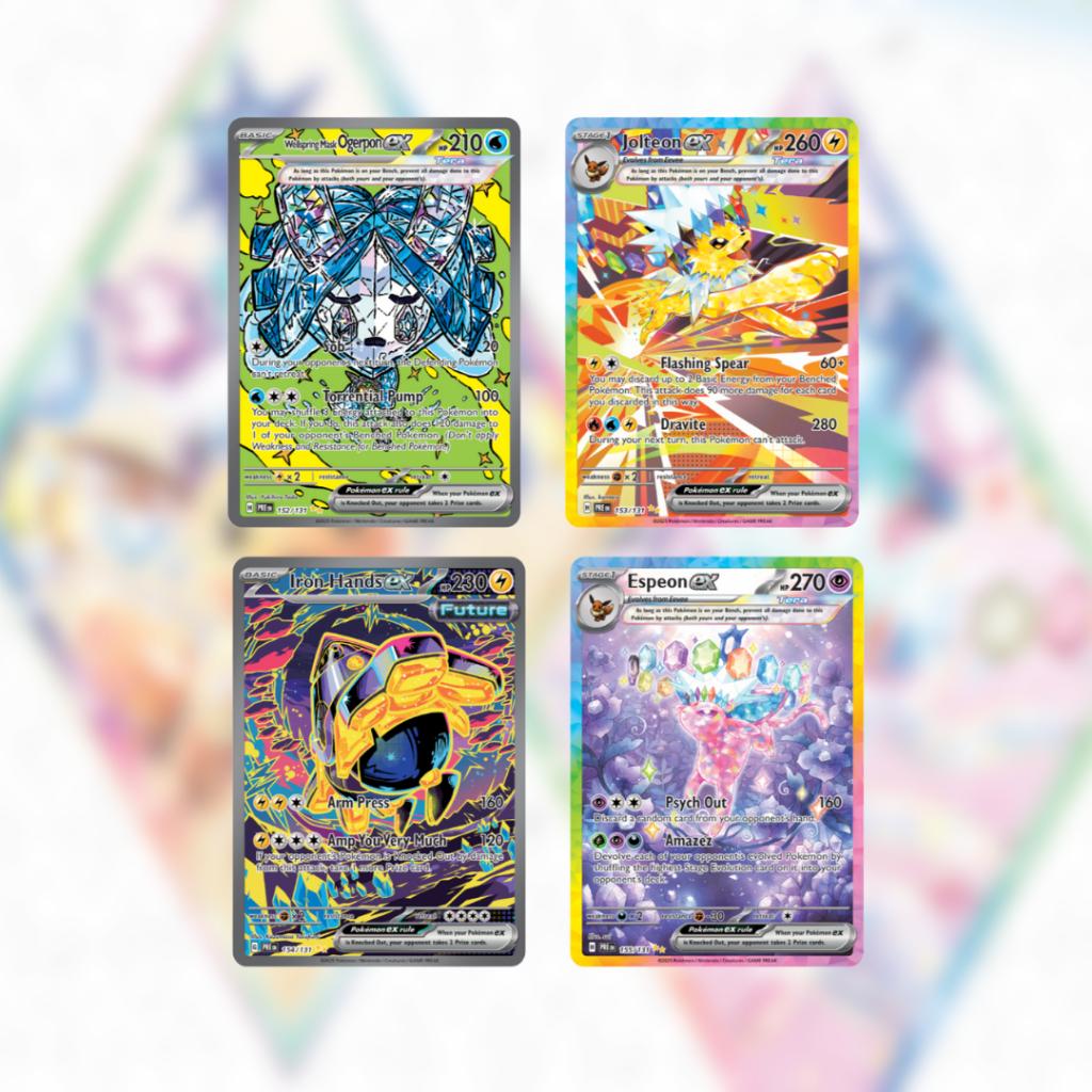 [ แยกซอง พร้อมส่ง! ] การ์ดเกมโปเกม่อน Pokémon TCG: Scarlet & Violet—Prismatic Evolutions Expansion Ver.English (p3) (40g)