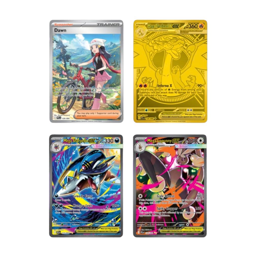[ ยกกล่อง! ] Pokemon Ver.Eng Mega Evolution Phantasmal Flames Pokémon Center Elite Trainer Box (p3) ( 750g )