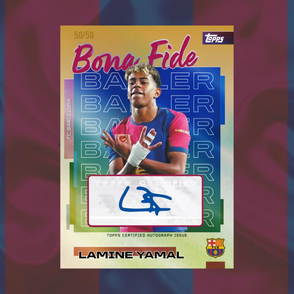 [ ยกกล่อง ] พร้อมส่ง!! 2025-26 Topps Team Set : FC Barcelona (p3) ( 250 G )