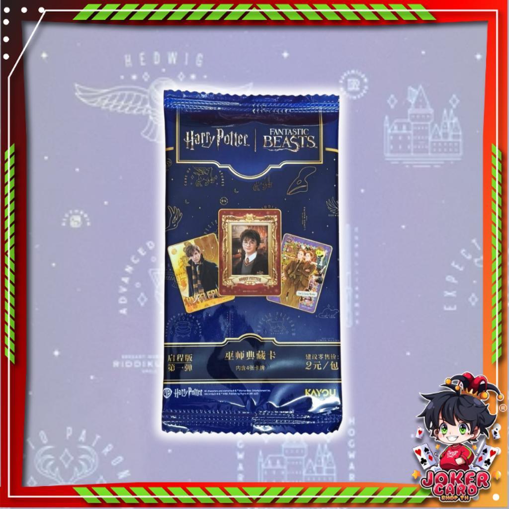 [ แยกซอง ] พร้อมส่ง!! 2025 Harry Potter Kayou Collection Trading Card Fantastic Anime ( Cards 30 Packs ) (p3)(100g)