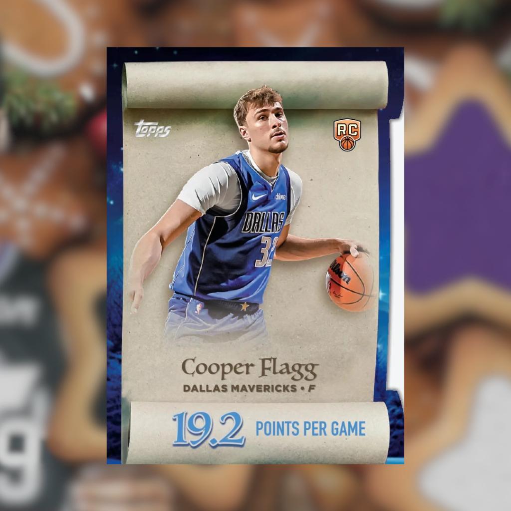 2025-26 Topps Holiday Basketball - Advent (Countdown) Calendar พร้อมส่ง (p4) ( 600 G )