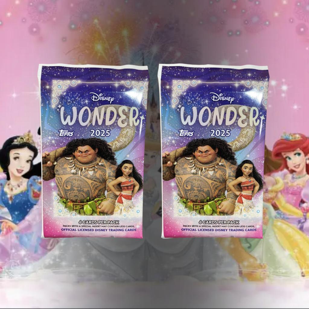 [ แยกซอง ] พร้อมส่ง!! 2025 Topps Disney Wonder Value Box (p0)