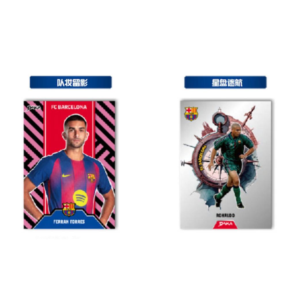 [ ยกกล่อง ] 2025-26  DAKA Top Audience Series 2 Barcelona Team Set การ์ดสะสมกิฬา พร้อมส่ง!! (p3) (160g)