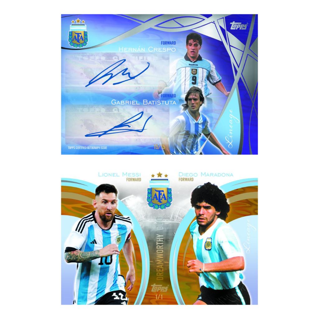 [ ยกกล่อง! ] กล่องการ์ดฟุตบอลพรีเมี่ยม Topps Argentina Lineage 2024   (p3)