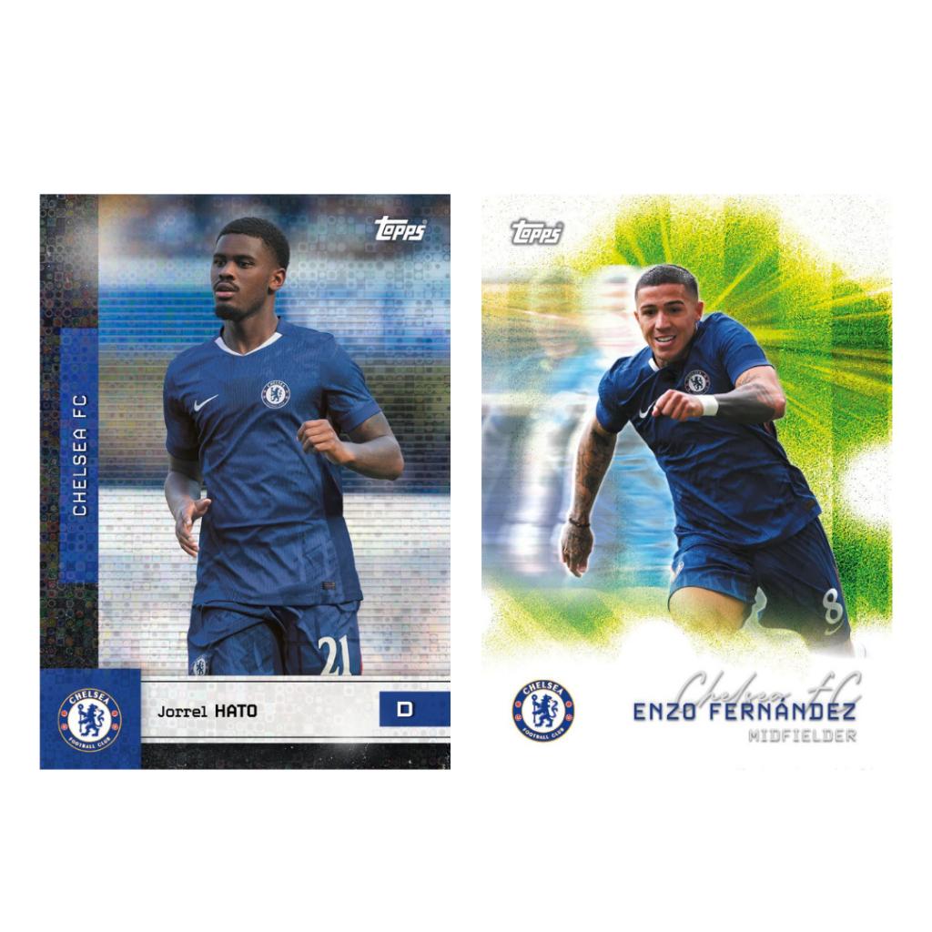 [ ยกกล่อง ]  การ์ดฟุตบอล Topps Chelsea 2025-26 Team Set (p3) (200g)