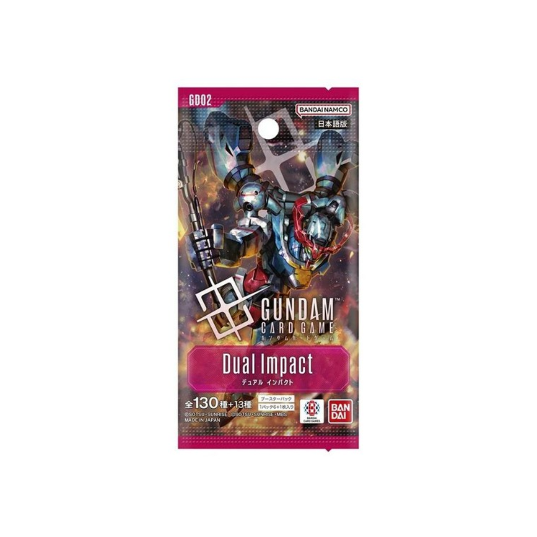 [ แยกซอง ] การ์ดเกมกันดั้ม Gundam Card Game - Dual Impact [GD02]