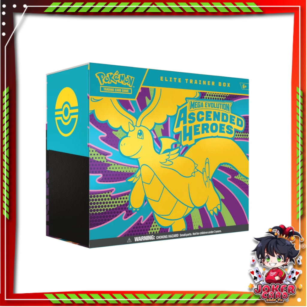 [ ยกกล่อง ] Pokémon TCG : Mega Evolution Ascended Heroes  Elite Trainer Box (p3)