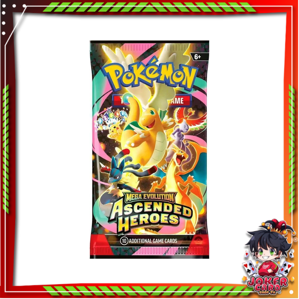 [ แยกซอง ] Pokémon TCG : Mega Evolution Ascended Heroes  Elite Trainer Box (p3)