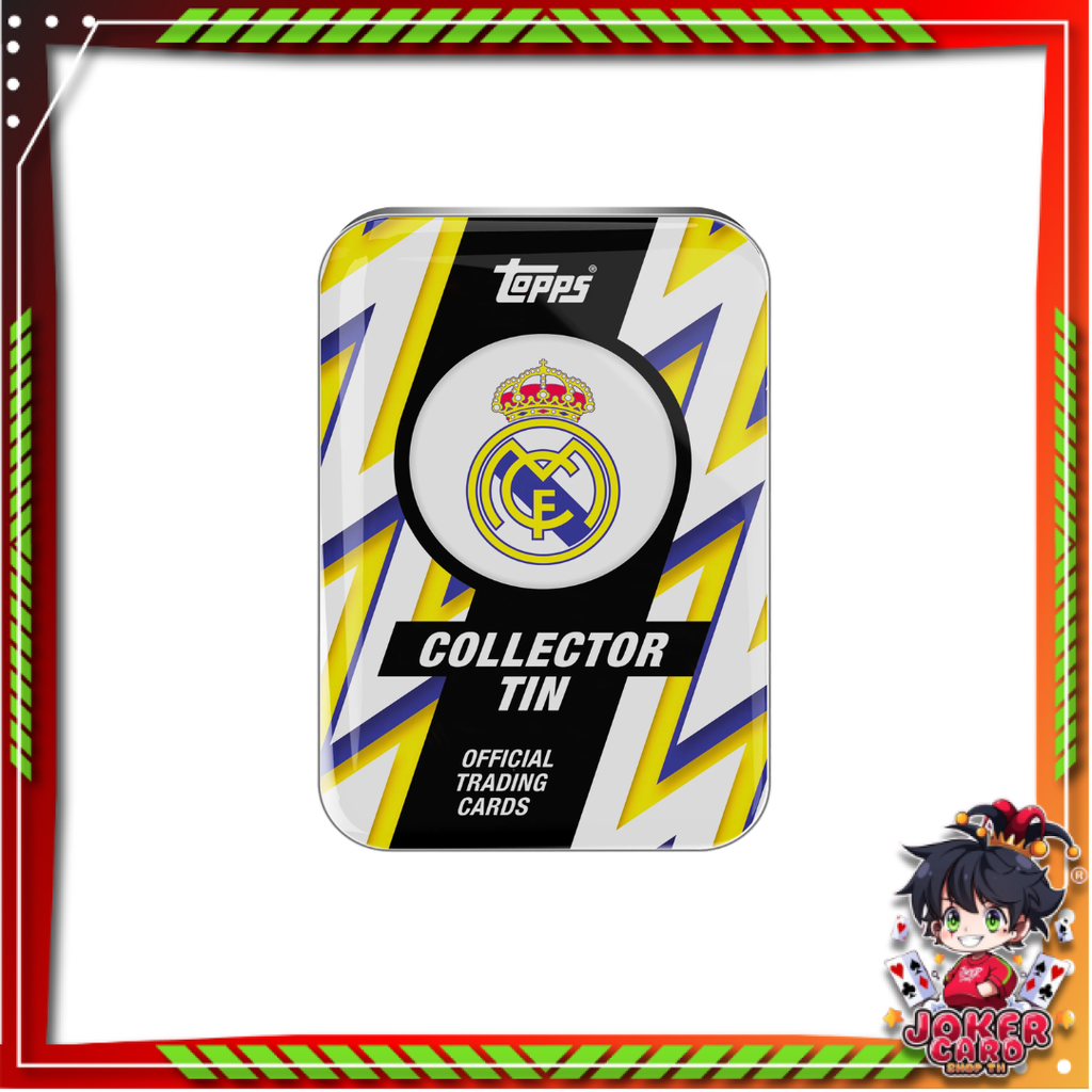 [ ยกกล่อง] พร้อมส่ง!! 2025-26 Topps Collectors Tin : Real Madrid สาวกราชันชุดขาว ห้ามพลาด (p3)