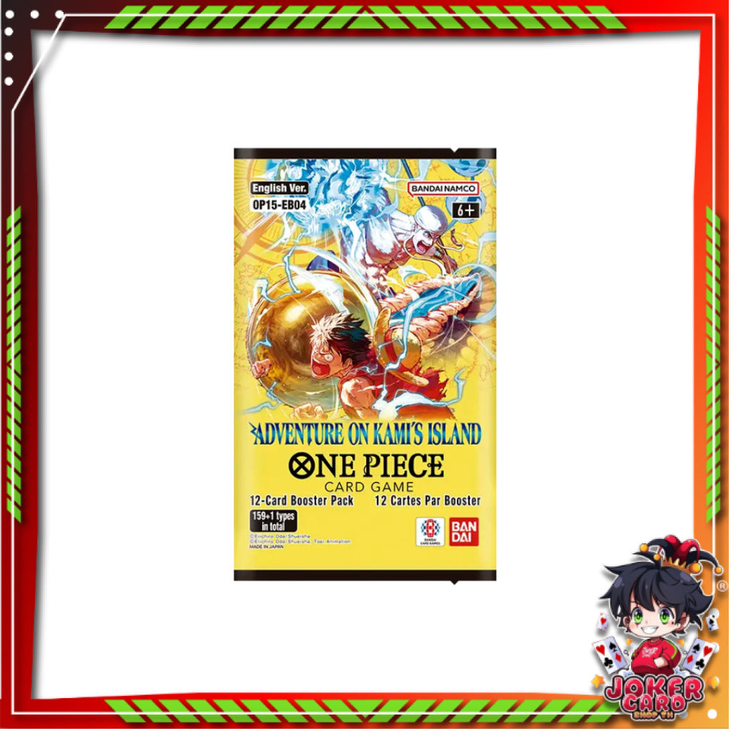 [ แยกซอง ] One PIECE CARD GAME : [ OP15-EB04 ]  ADVENTURE ON KAMI’S ISLAND BOOSTER PACK (p3)