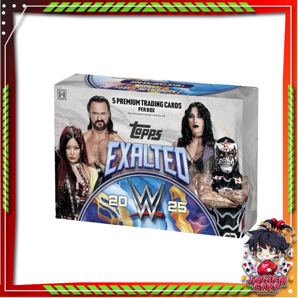 [ ยกกล่อง ] 2025 Topps Exalted WWE Hobby Box (p3)