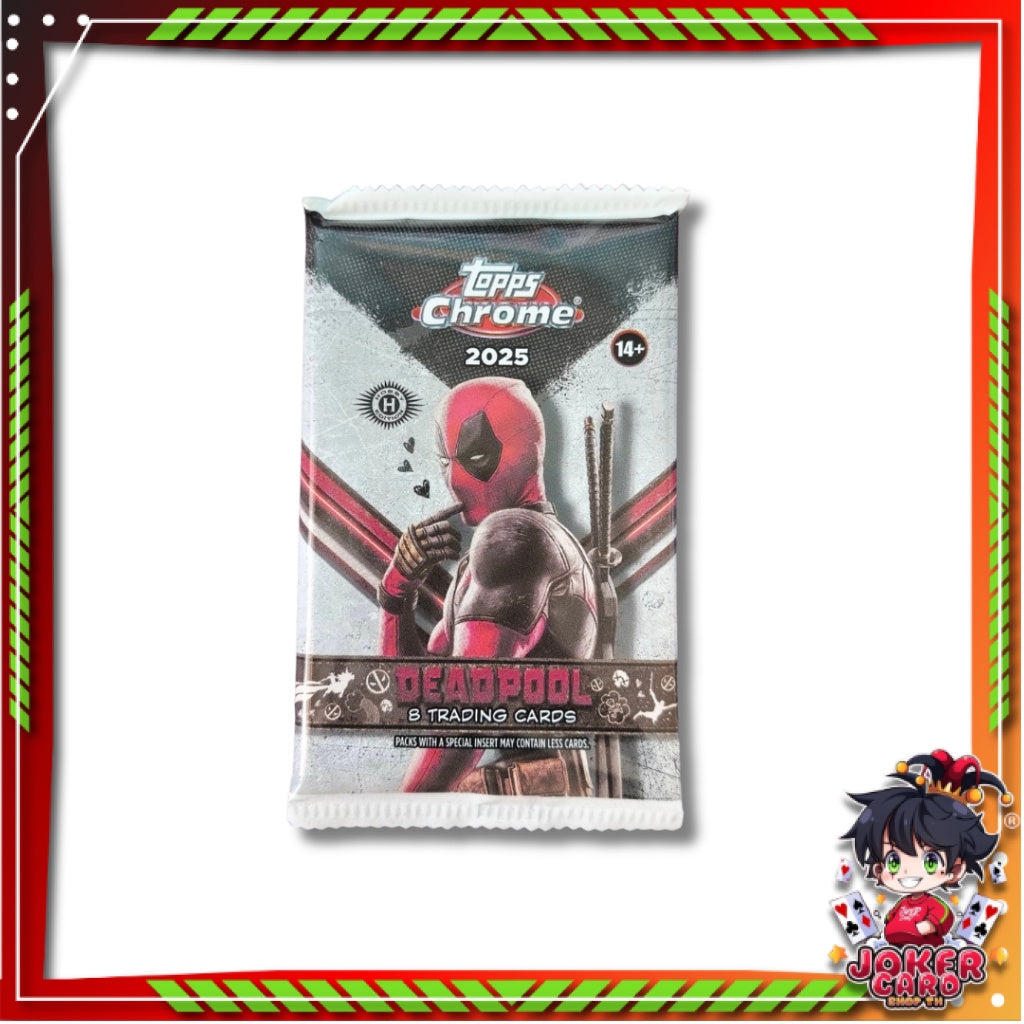 [ แยกซอง ] 2025 Topps Chrome Deadpool Hobby Box (p3)