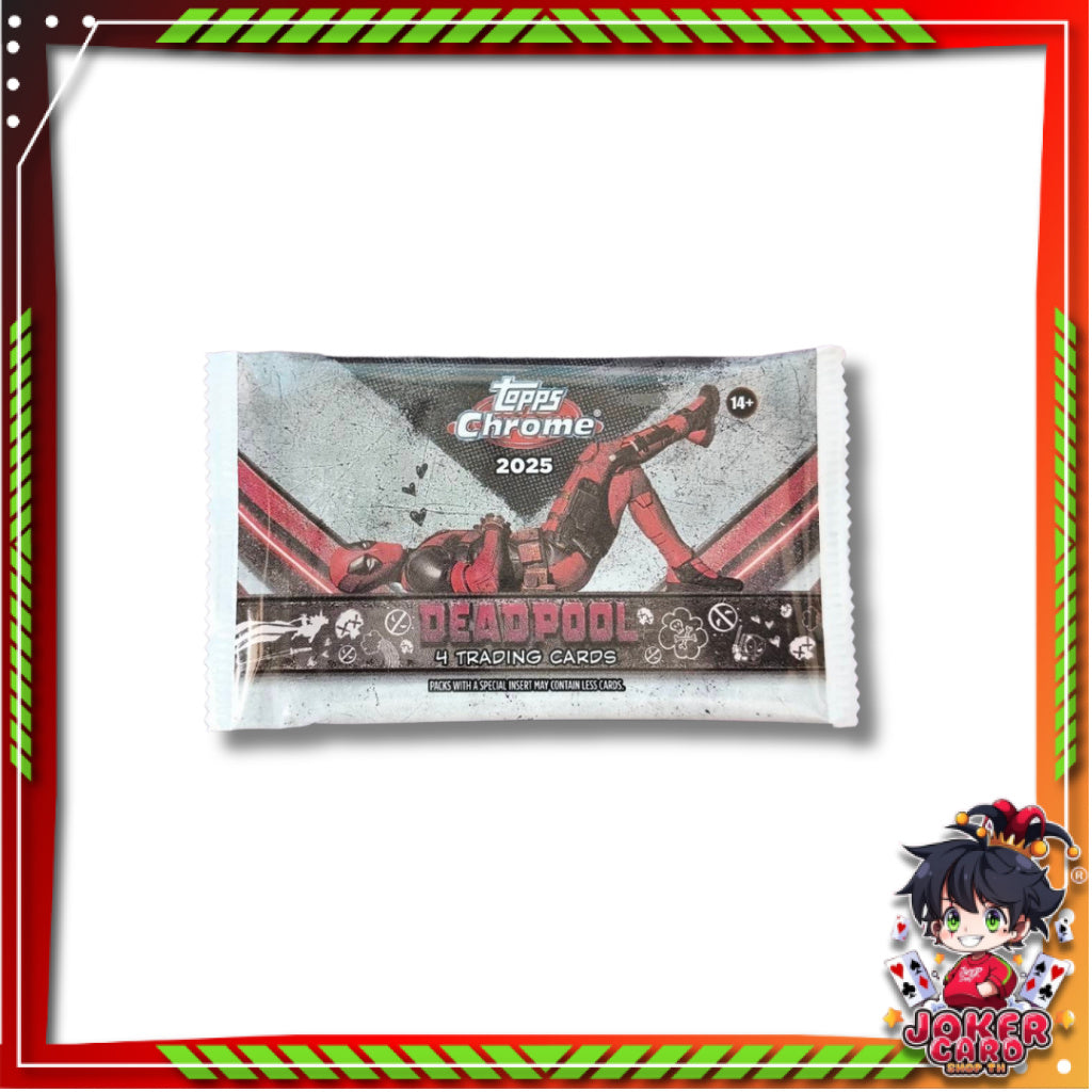 [ แยกซอง ] 2025 Topps Chrome Deadpool  Value Box (p3)