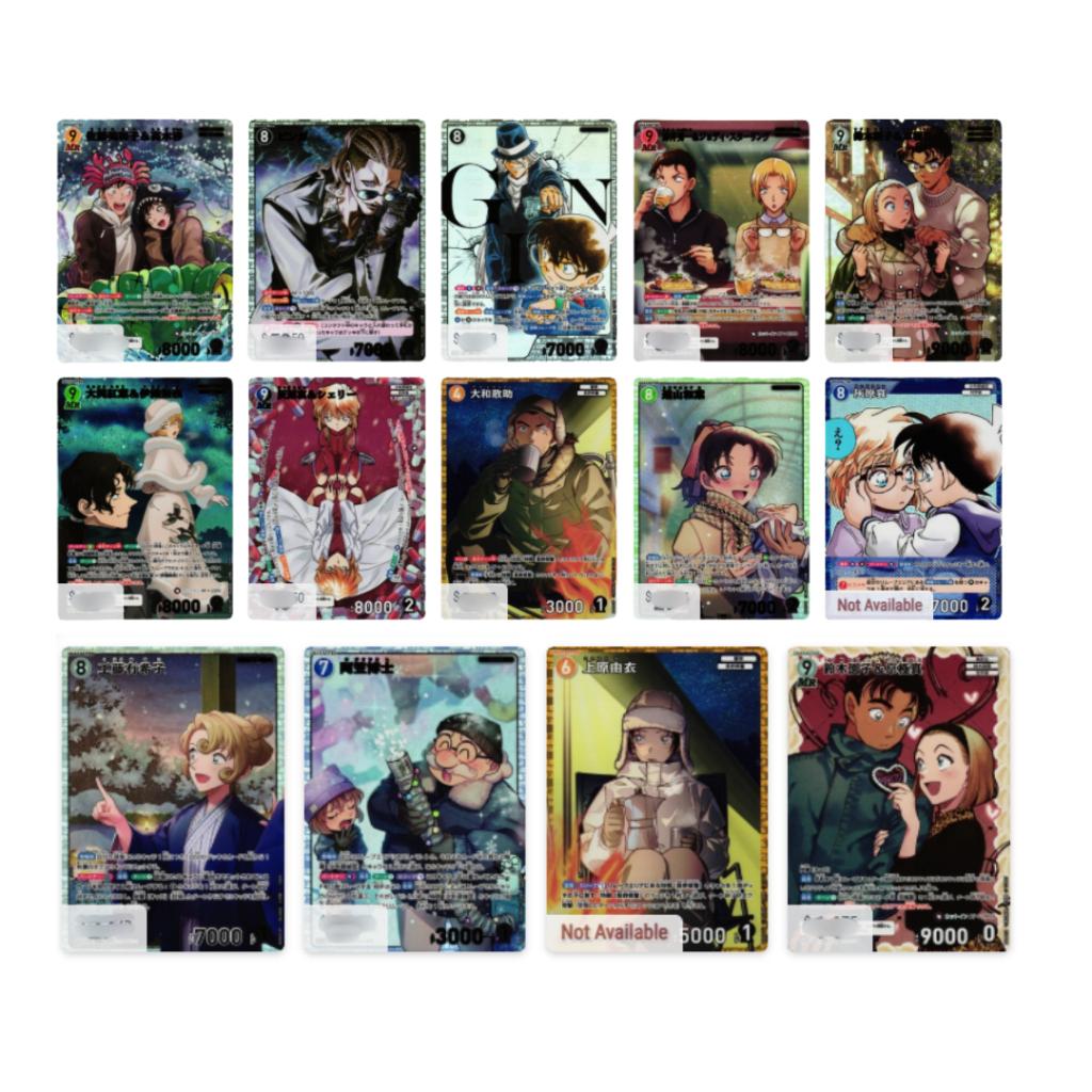 [ ยกกล่อง ] การ์ดเกม TAKARA TOMY Detective Conan TCG CT-P08 Booster Fate of Sorrow Box (p3)