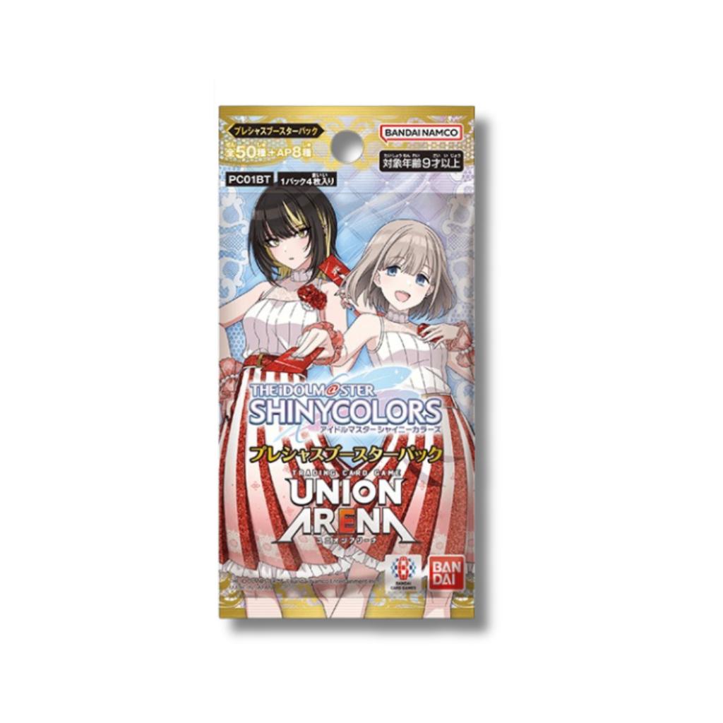 [ แยกซอง ] การ์ดเกม UNION ARENA PRECIOUS BOOSTER PACK THE IDOLM@STER SHINY COLORS [PC01BT] ใหม่ล่าสุด! (p3) (80g)
