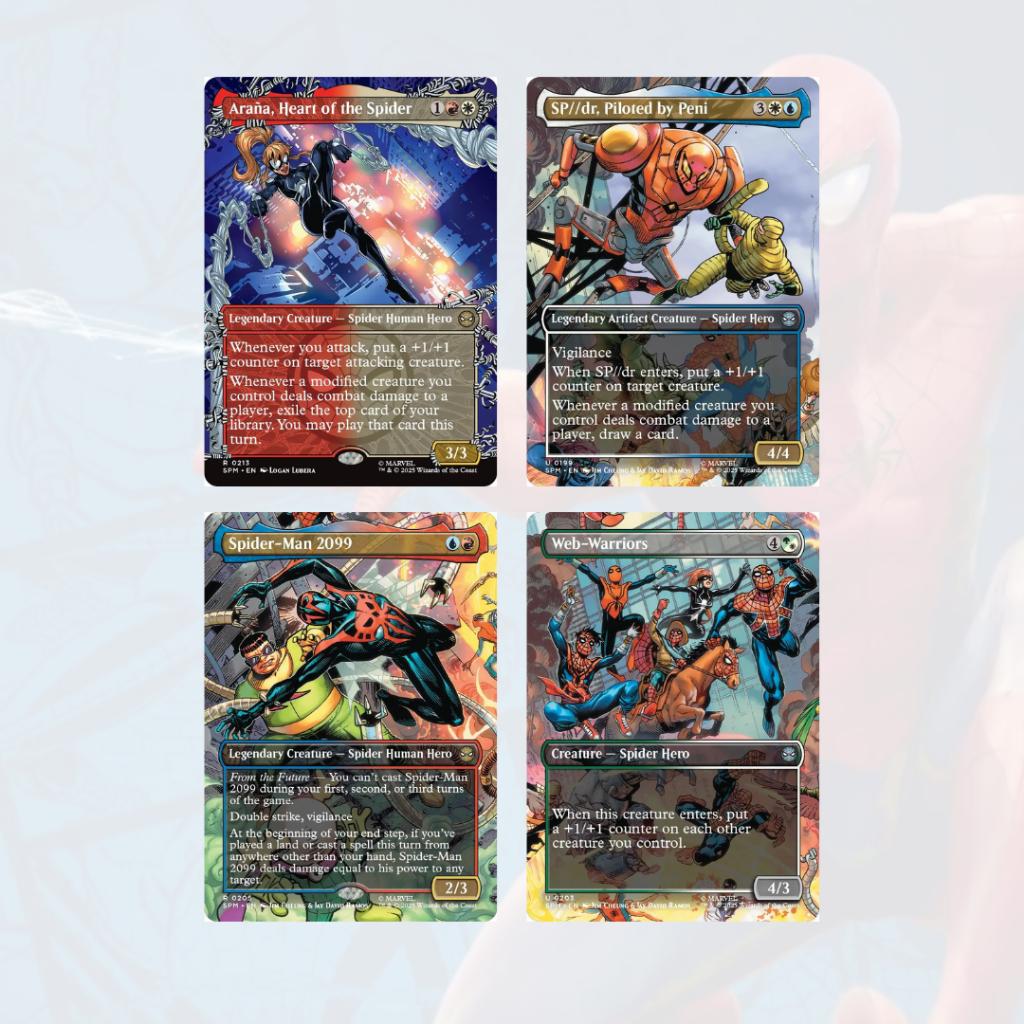 พร้อมส่ง! แยกซอง การ์ดเกม Magic: The Gathering | Marvel's Spider-Man Play Booster (p4)