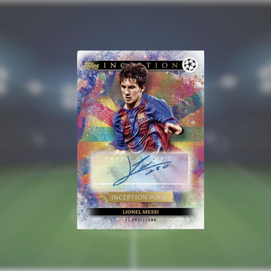 [ ยกกล่อง ] พร้อมส่ง! การ์ดสะสมฟุตบอล 2024-2025 Topps Inception UEFA Club Competitions - Hobby Box (p3) (120g)