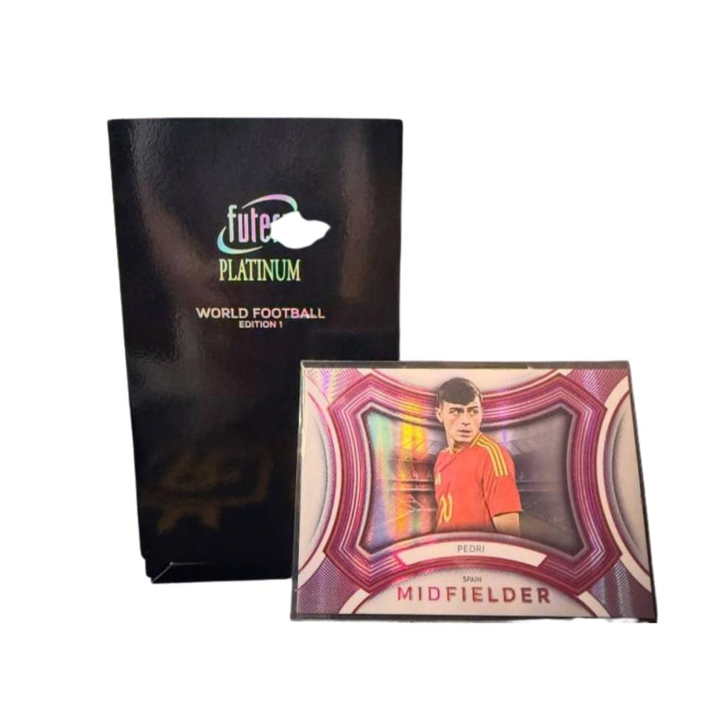 [ ยกกล่อง พร้อมส่ง! ] การ์ดฟุตบอล 2025/26 Futera World Football Platinum Edition 1 Hobby Box (p3) (230g)