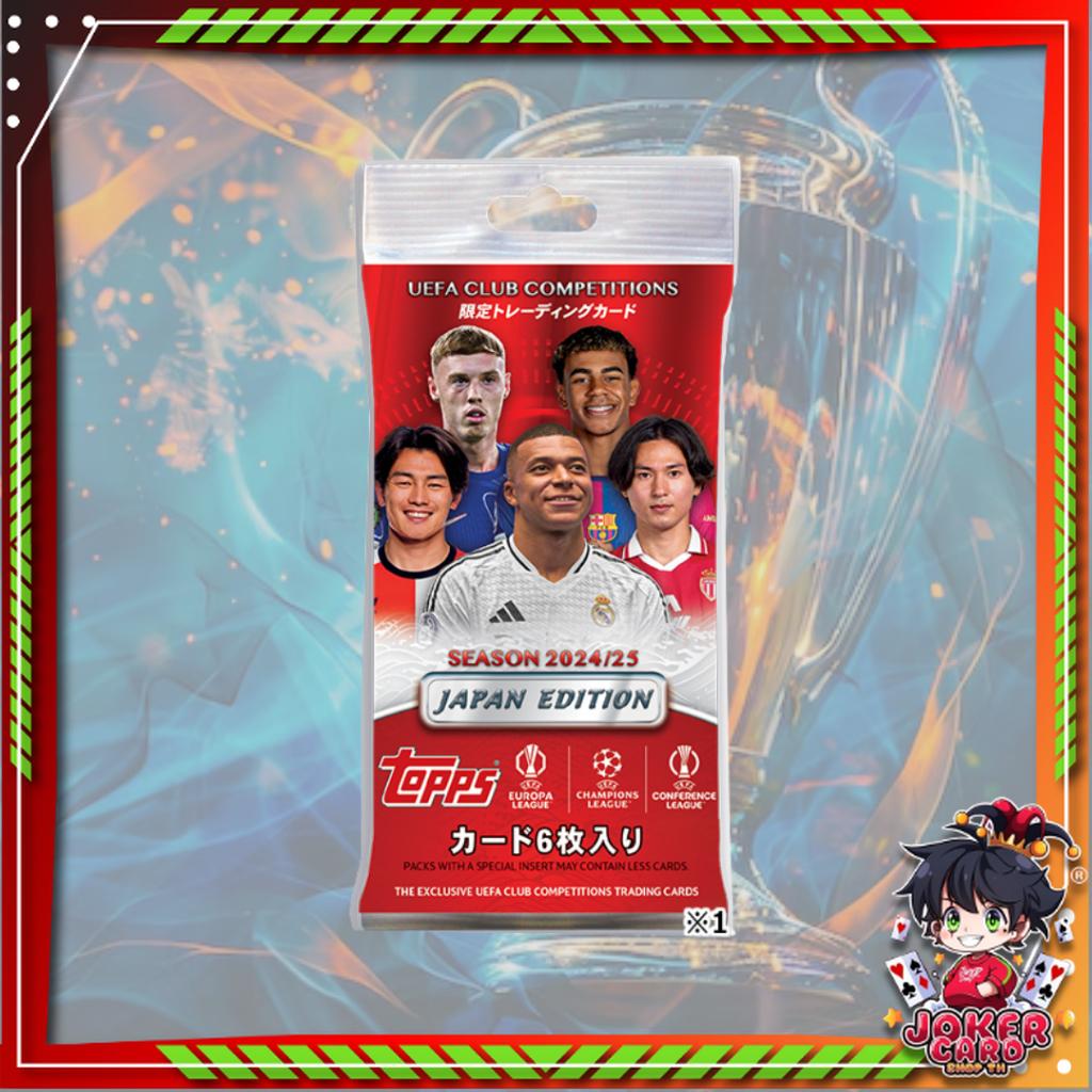 [ แยกซอง ] 2024-25 Topps UEFA Club Competitions Japan Edition พร้อมส่ง!!  (p3)