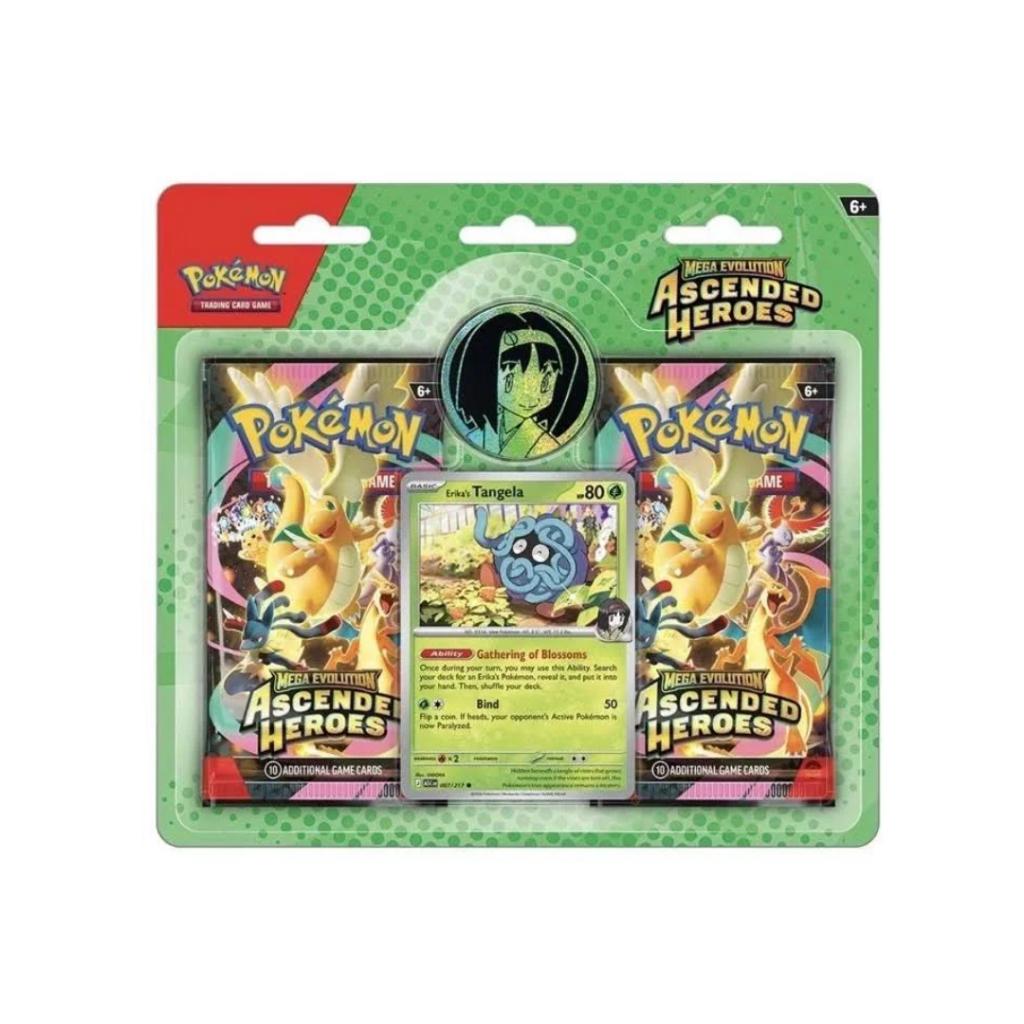 [ แยกแพ็ค ] พร้อมส่ง!! Pokémon TCG : Mega Evolution: Ascended Heroes Collection (p3) (230g)