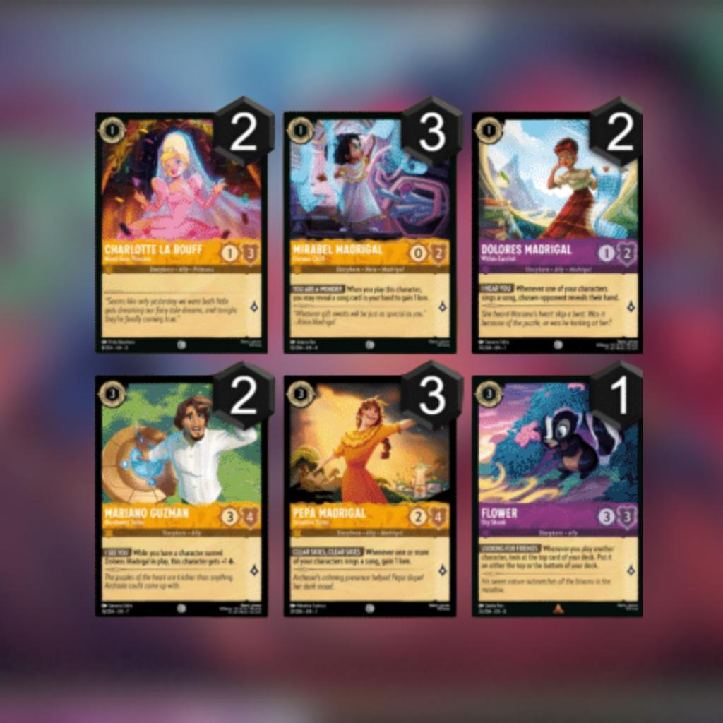 [ แยกซอง ] พร้อมส่ง!! Disney Lorcana :  Reign of Jafar - Loose Booster Pack (p3)(80g)