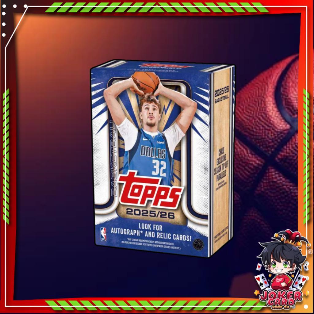 [ ยกกล่อง ] พร้อมส่ง!! 2025-26 Topps NBA Basketball Value Box (p4)