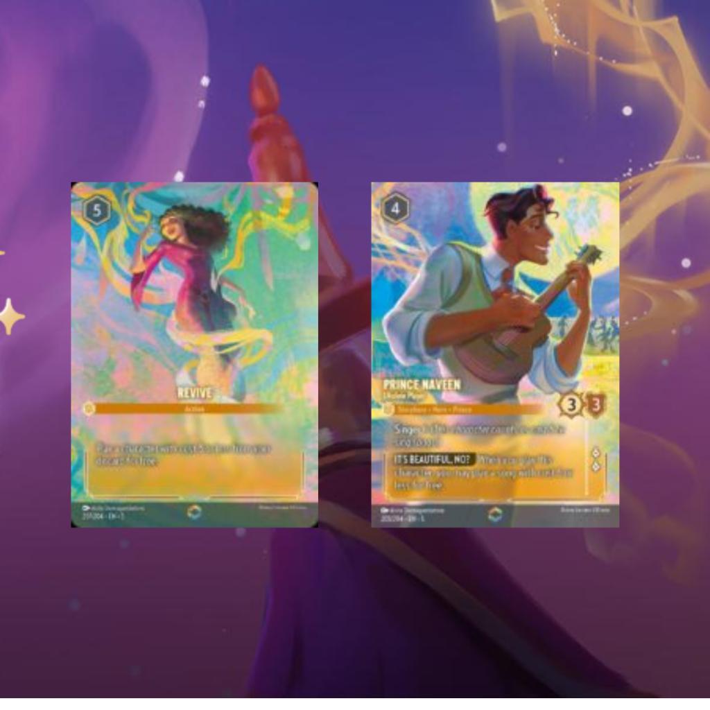 [ แยกซอง ] การ์ดสะสม Disney Lorcana: Shimmering Skies Booster Pack พร้อมส่ง (P3)(80g)