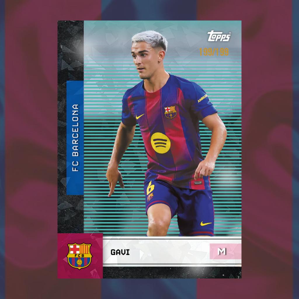 [ ยกกล่อง ] พร้อมส่ง!! 2025-26 Topps Team Set : FC Barcelona (p3) ( 250 G )