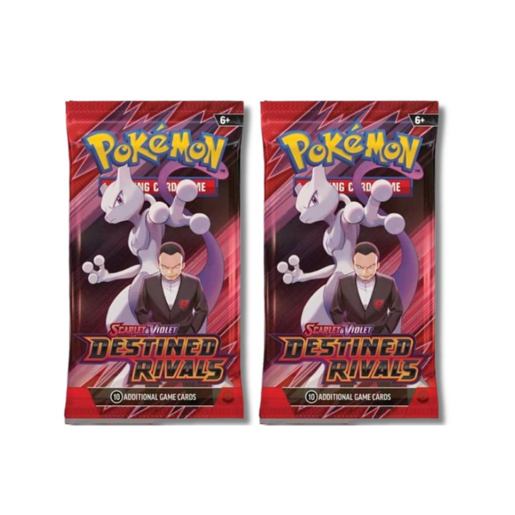 [ แยกซอง! ] พร้อมส่ง! การ์ดเกม Pokemon TCG Scarlet & Violet Destined Rivals Booster Bundle Box (p4)