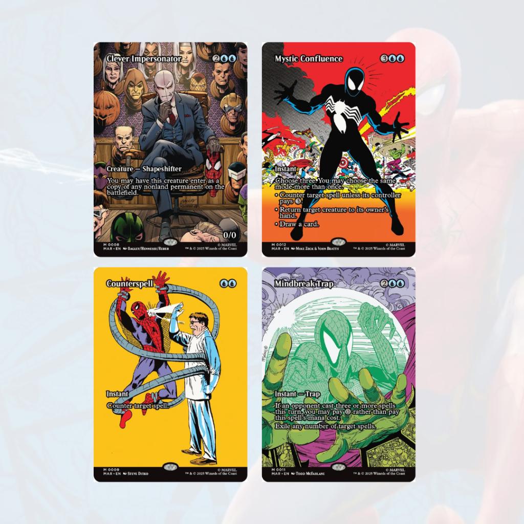 พร้อมส่ง! แยกซอง การ์ดเกม Magic: The Gathering | Marvel's Spider-Man Play Booster (p4)