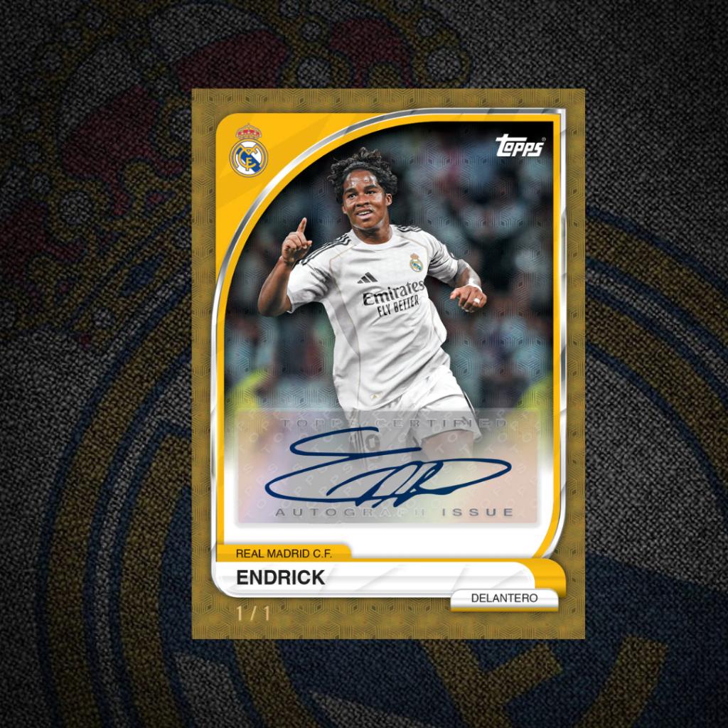 [ ยกกล่อง] พร้อมส่ง!! 2025-26 Topps Collectors Tin : Real Madrid การ์ดสะสมกิฬา (p3)