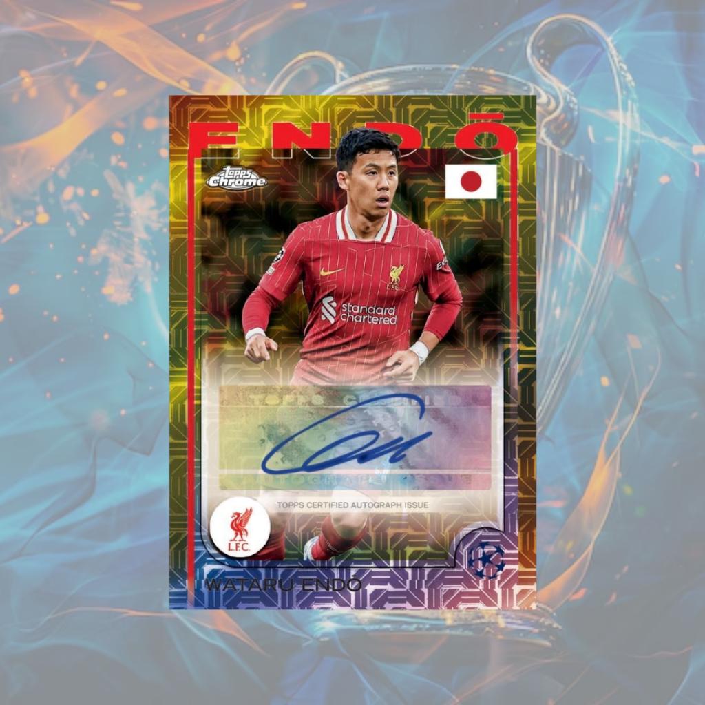 [ แยกซอง ] 2024-25 Topps UEFA Club Competitions Japan Edition พร้อมส่ง!!  (p3)
