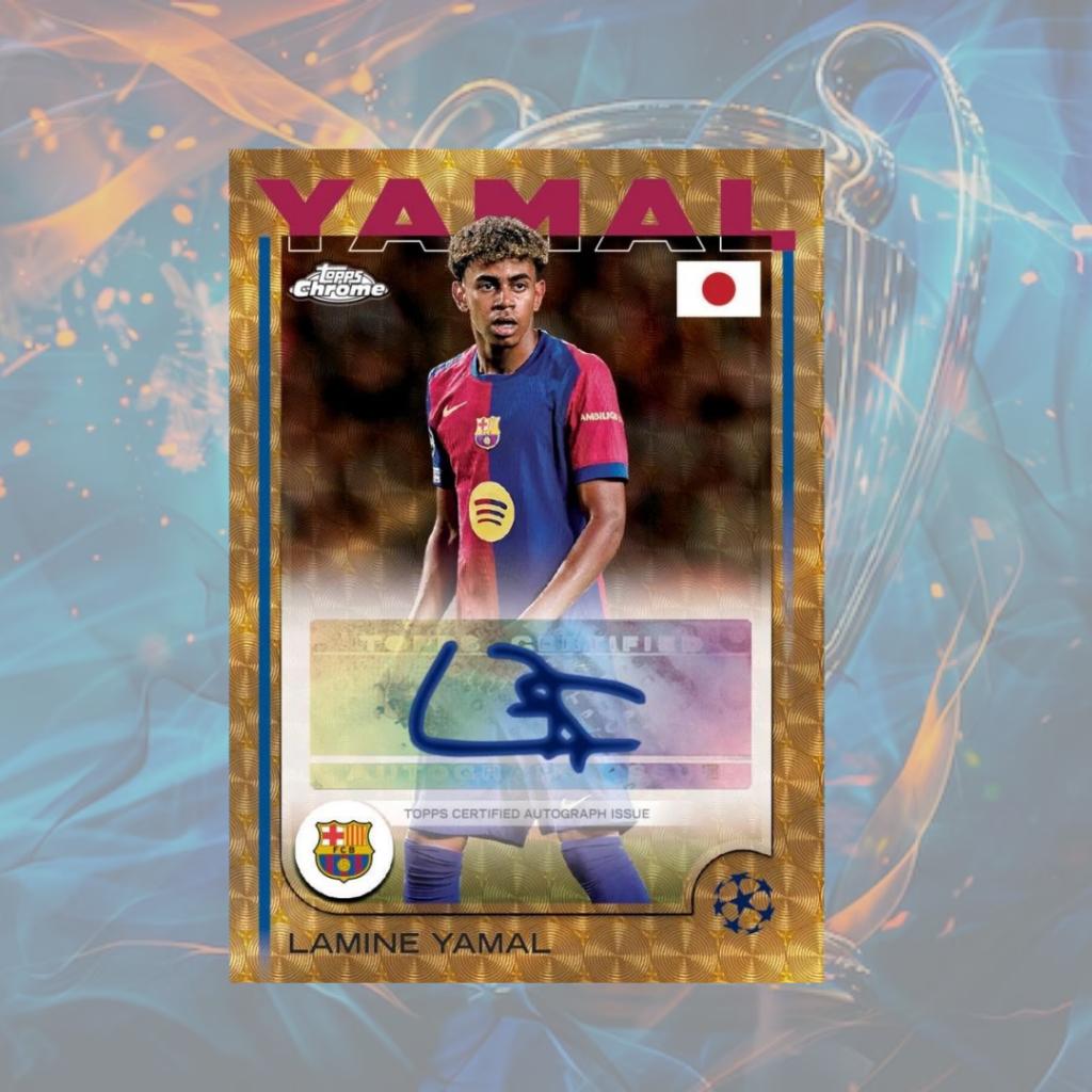 [ ยกกล่อง ] 2024-25 Topps UEFA Club Competitions Japan Edition พร้อมส่ง!!  (p3)