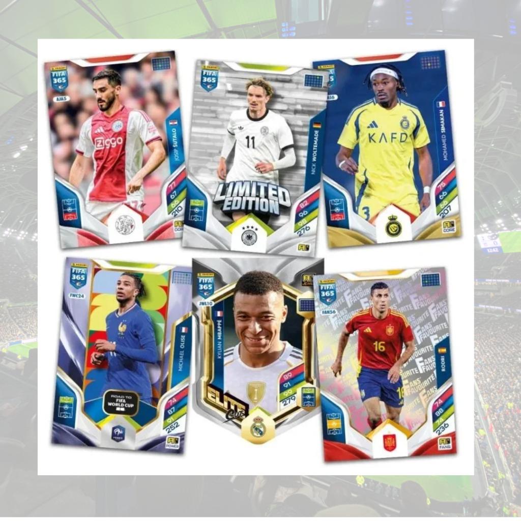 พร้อมส่ง!! แยกซอง  การ์ดสะสมฟุตบอล Panini FIFA 365 2026 Adrenalyn XL (p4) ( 50 กรัม )