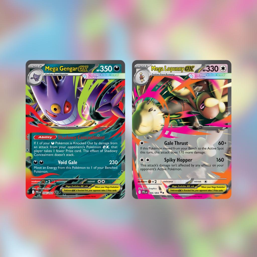 [ พร้อมส่ง! ] แยกซอง การ์ดเกมโปเกมอน Pokémon TCG Mega Evolution – Phantasmal Flames (ENG) (p2)