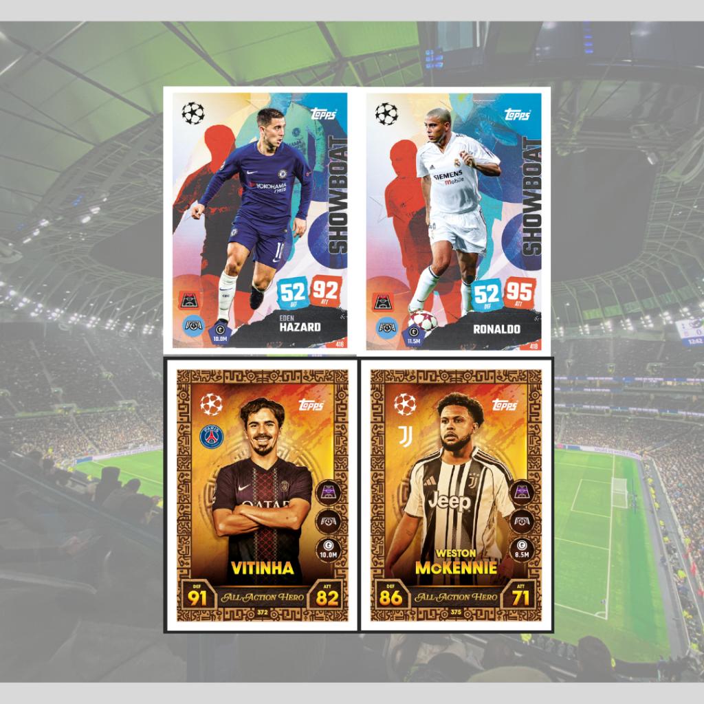 [ ยกกล่อง ] พร้อมส่ง!! 2025-26 Topps Match Attax UEFA Champions League Mega Tin (p3) ( 300 กรัม )