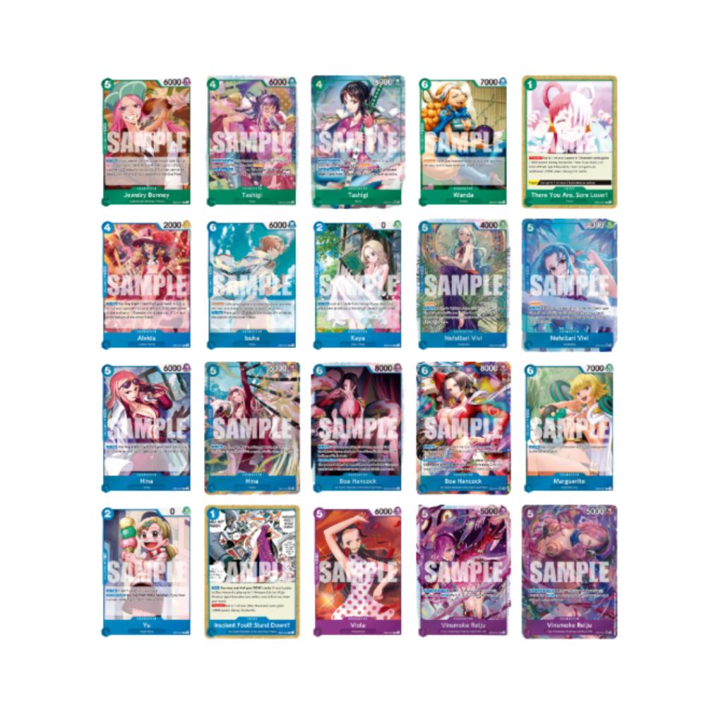 [ ยกกล่อง ] การ์ดเกมวันพีซ ชุดพิเศษ Extra Booster ONE PIECE Heroines Edition [EB03] Bandai  Ver.Eng (p3) (750g)