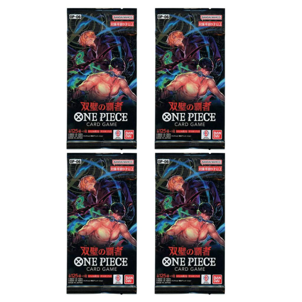 [ แยกซอง ] การ์ดเกม ONE PIECE OP-06 Booster Pack : Wings of the Captain (p3) (100g)